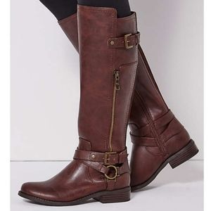 Guess Leather Riding Boots